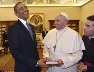 APTOPIX Vatican Pope Obama